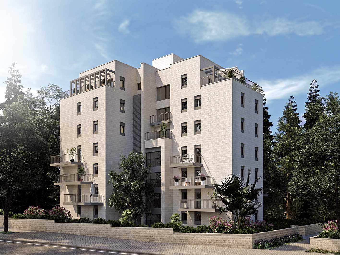FOR SALE NEW PROJECT at Sheshat HaYamim 3; Ramat Eshkol Apartment