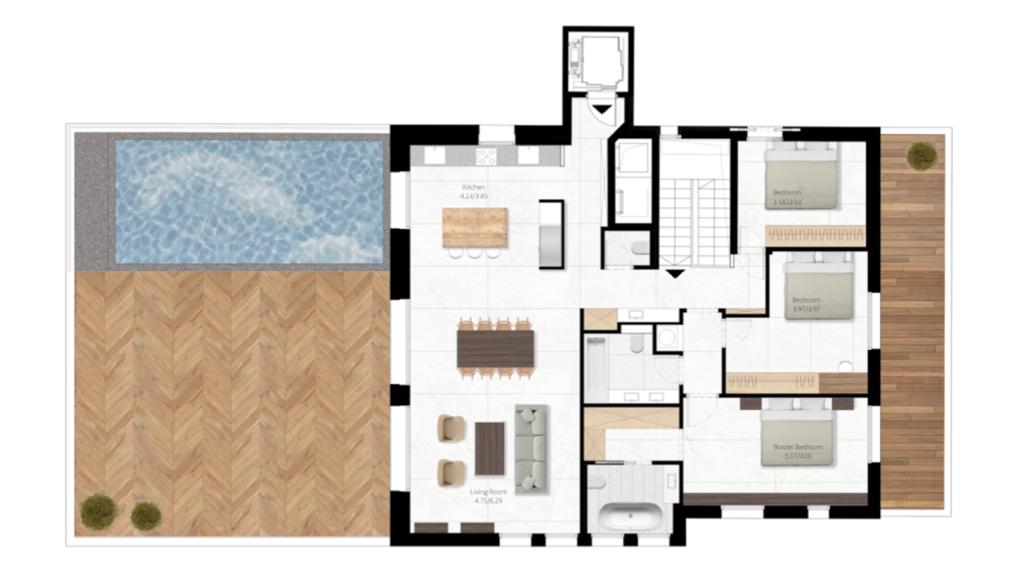 Radak Penthouse- 4th Floor Radak Penthouse- 4th Floor