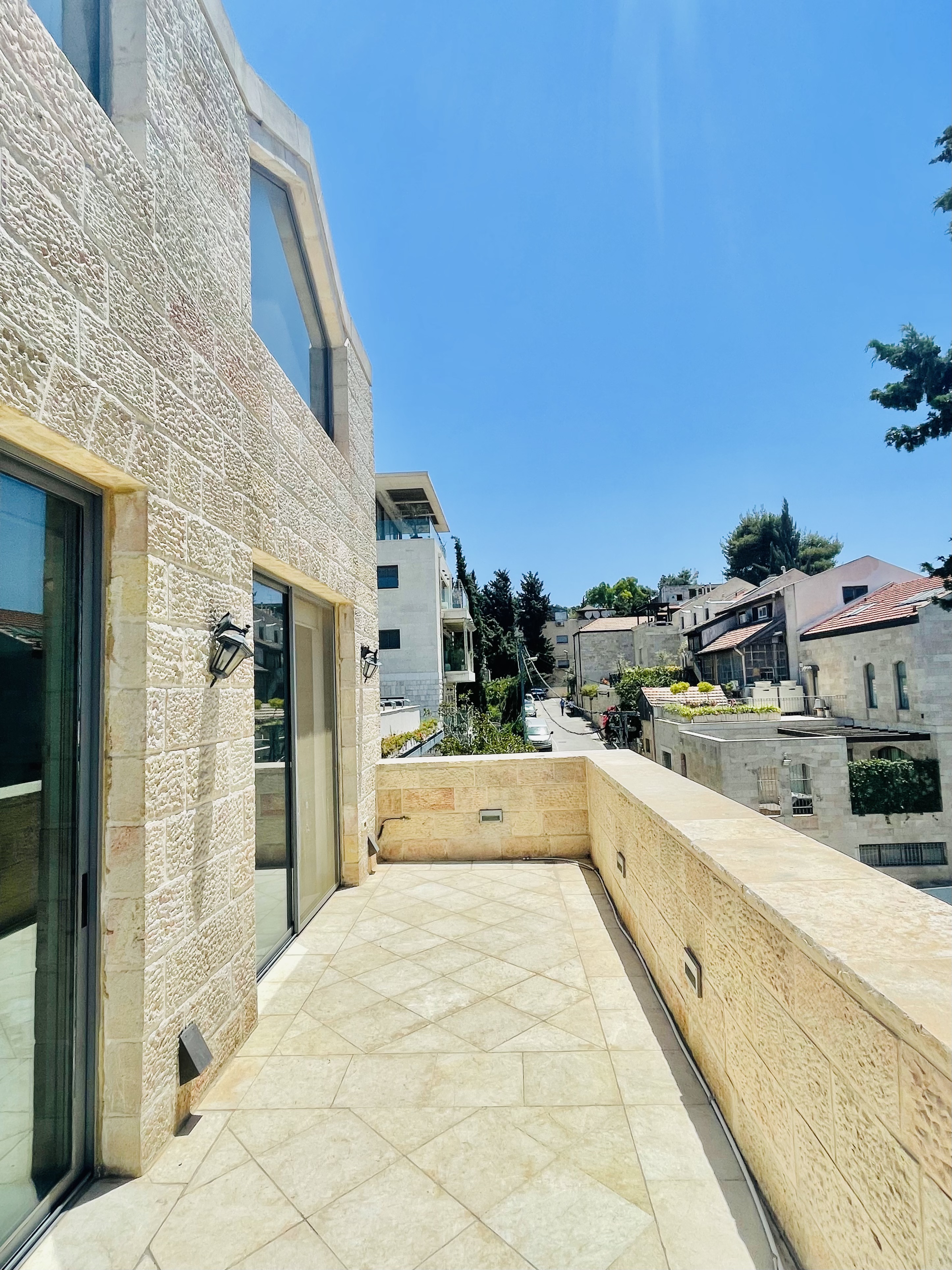 Main sukkah balcony 17 SQM Main sukkah balcony 17 SQM