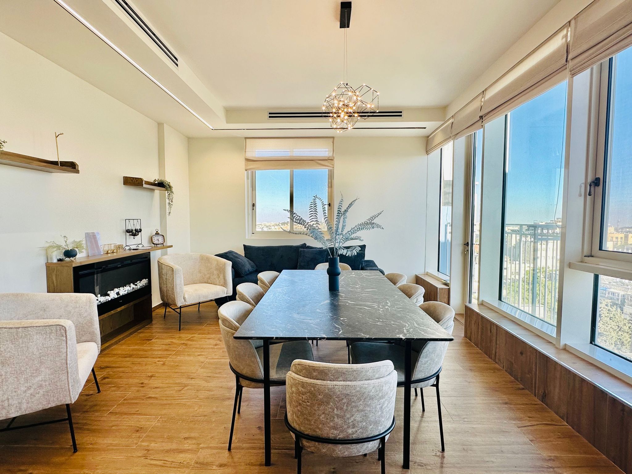 2 Bedroom in Geula with VIEWS Apartment View Rentals of Distinction