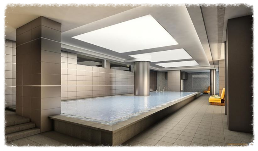 Swimming Pool in Building Swimming Pool in Building