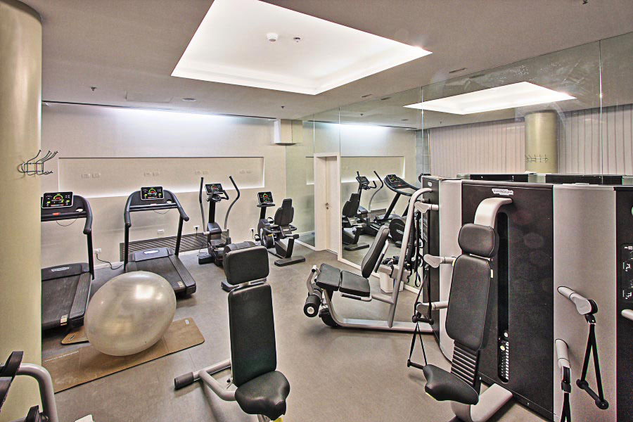 Fitness Room in Building