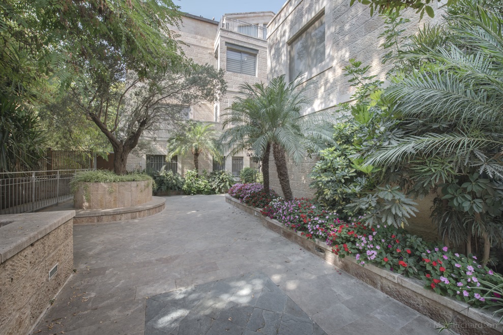 Outdoor Courtyard on Entrance Level to the Building Photo #2