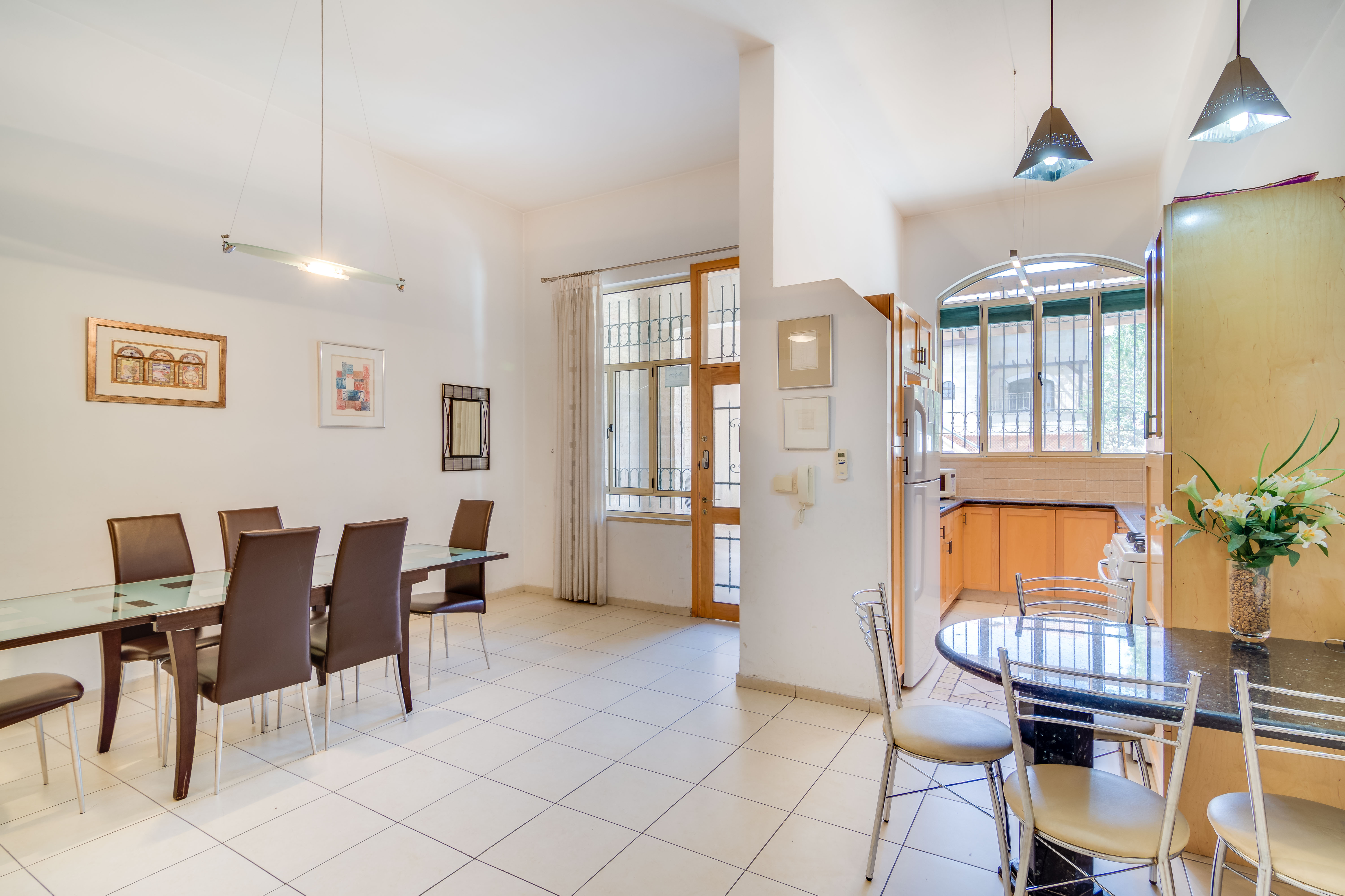 Glatt Kosher Luxury Apartment Rentals in Jerusalem KKL Townhome II