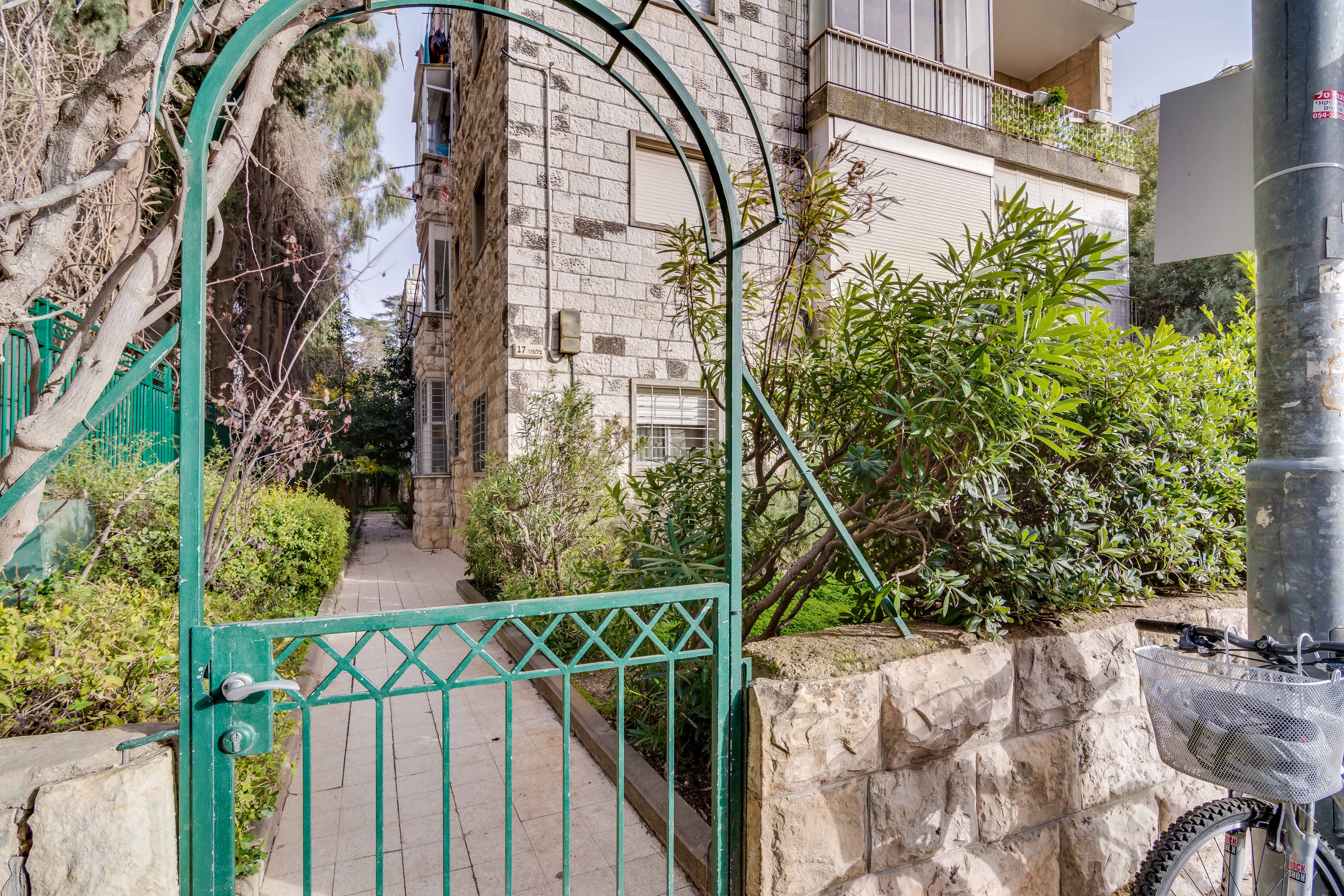 Entrance to building courtyard