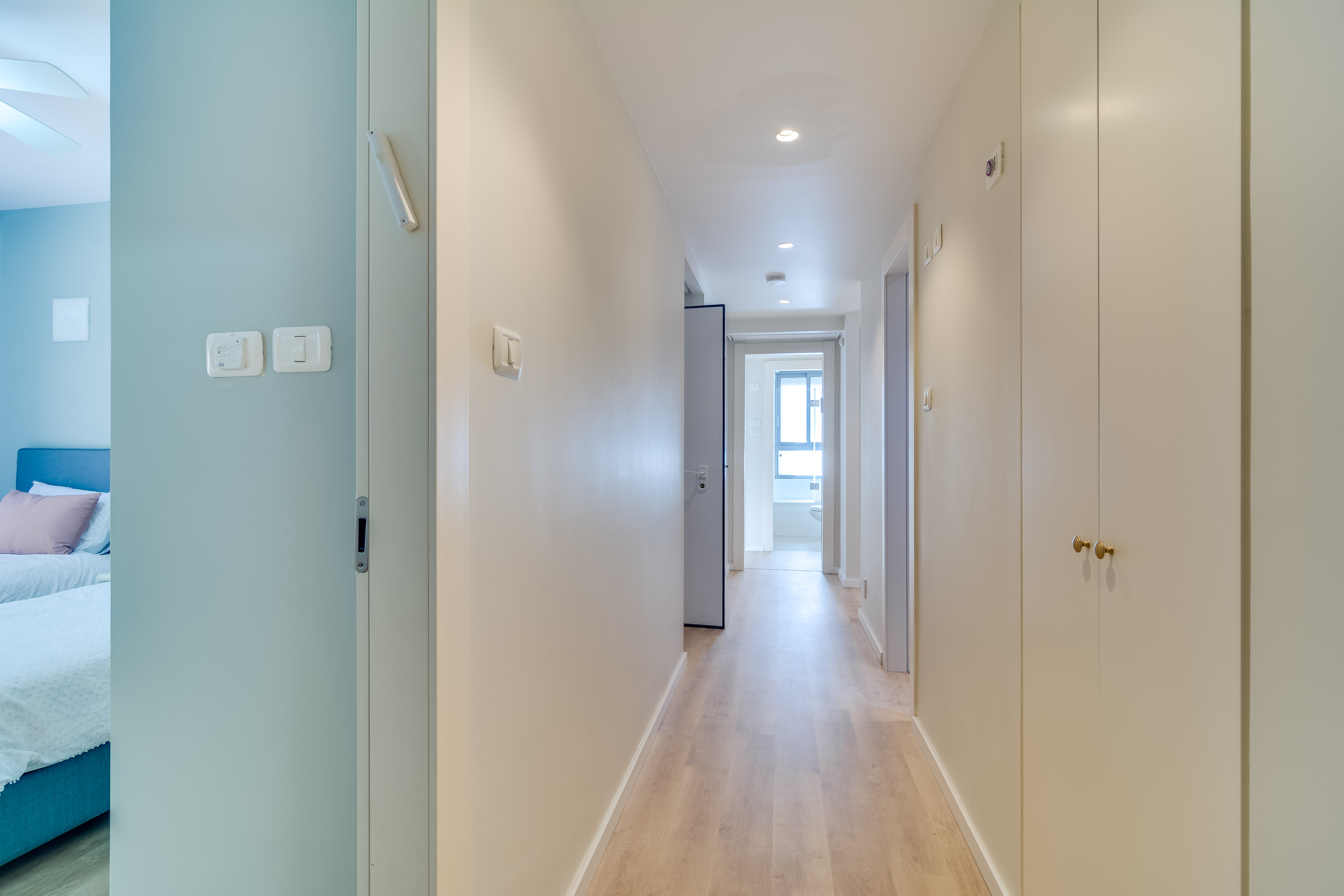 Bedrooms Hallway